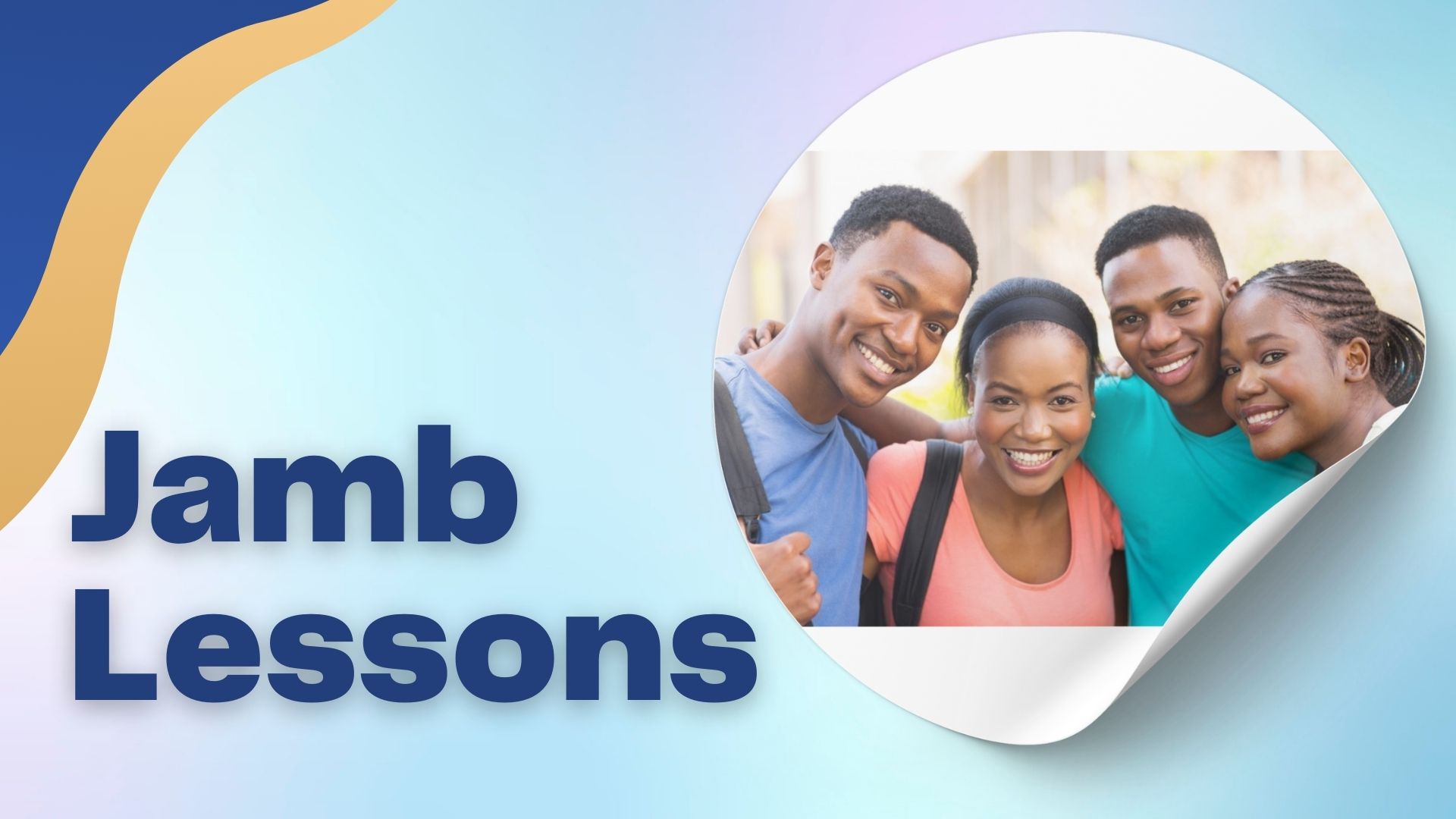 JAMB LESSONS